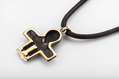 vkngjewelry Pendant Handcrafted Brass Viking Crucifix Pendant
