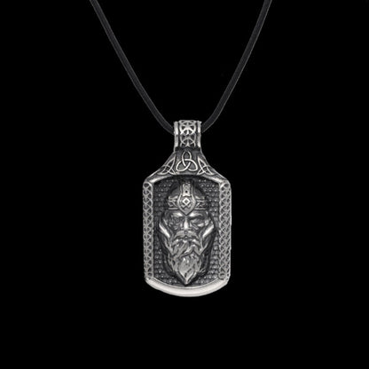 vkngjewelry Pendant Odin Pendant Sterling Silver