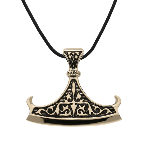 vkngjewelry Pendant Perun Axe Blade Slavic Amulet Bronze Pendant
