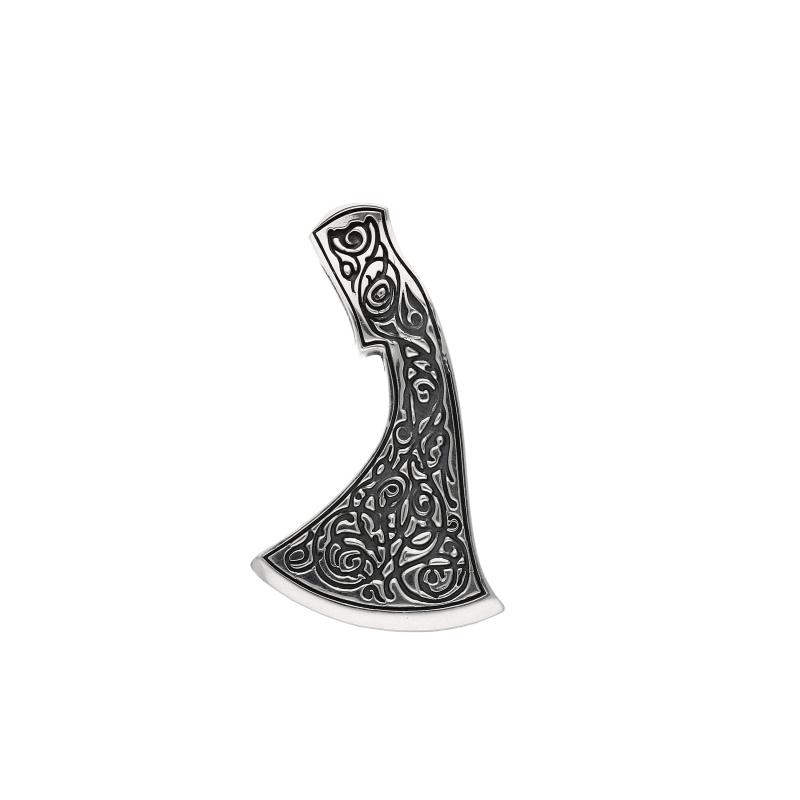vkngjewelry Pendant Perun's Axe Beautiful Ornament Sterling Silver Pendant