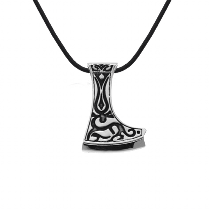 vkngjewelry Pendant Perun's Axe Deer Ornament Sterling Silver Pendant