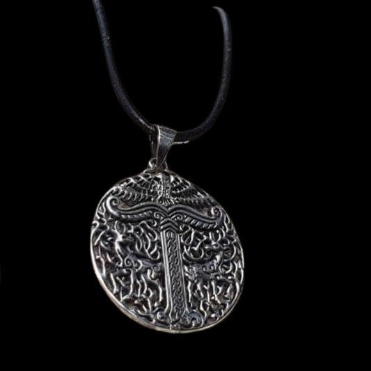 vkngjewelry Pendant Irminsul Old Saxon Sterling Silver Pendant