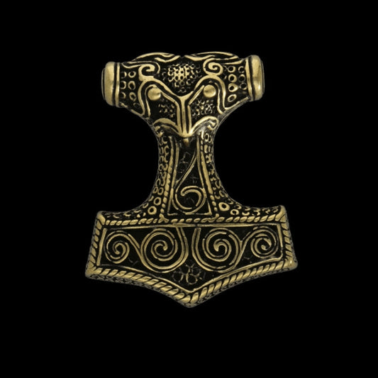 vkngjewelry Pendant Kabbarp's Mjolnir Copper Large