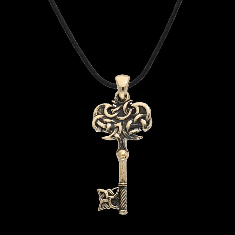 vkngjewelry Pendant Key Viking Ornament Bronze Pendant
