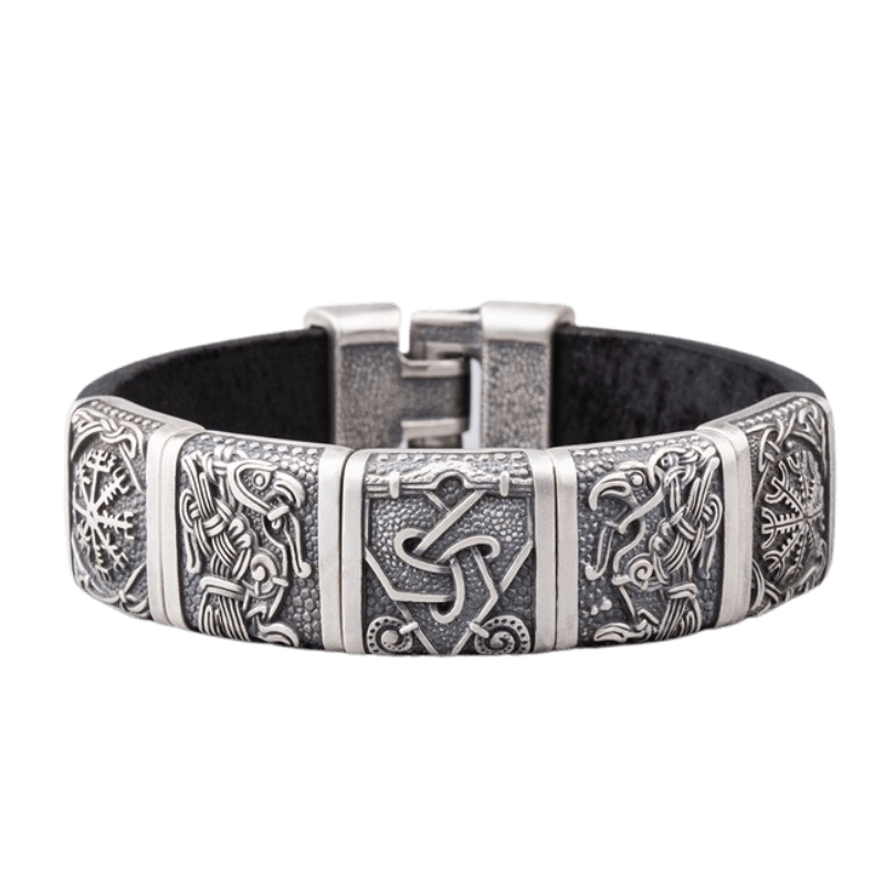 Loki Asgard Viking Bracelet Handcrafted Viking Jewellery vkngjewelry
