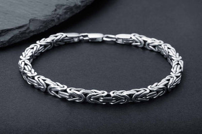 vkngjewelry Bracelet Massive Byzantium Link Bracelet