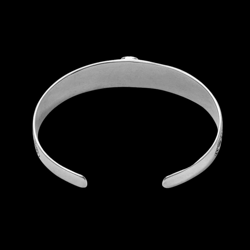 vkngjewelry Bracelet Mjölnir With Celtic Infinity Knots Bangle 925 Sterlin Silver