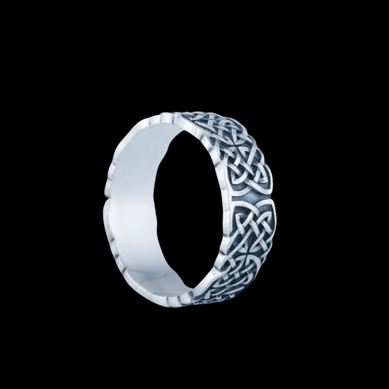 vkngjewelry Bagues Handcrafted Norse Ornament Sterling Silver Unique Ring