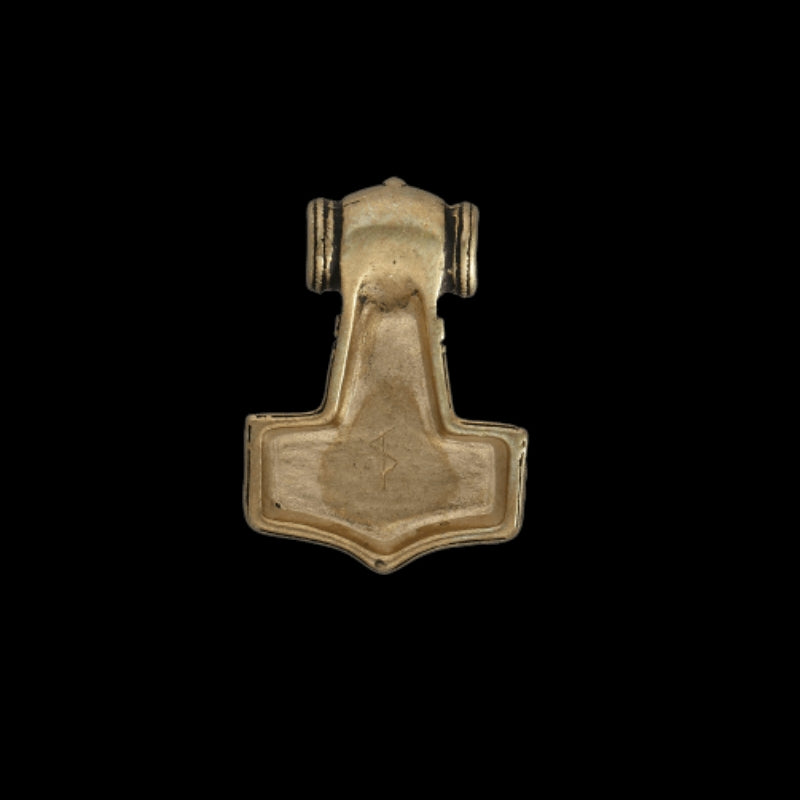 vkngjewelry Pendant Handcrafted Ödeshög's Mjolnir Bronze