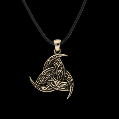 vkngjewelry Pendant Odin Horn Bronze Pendant