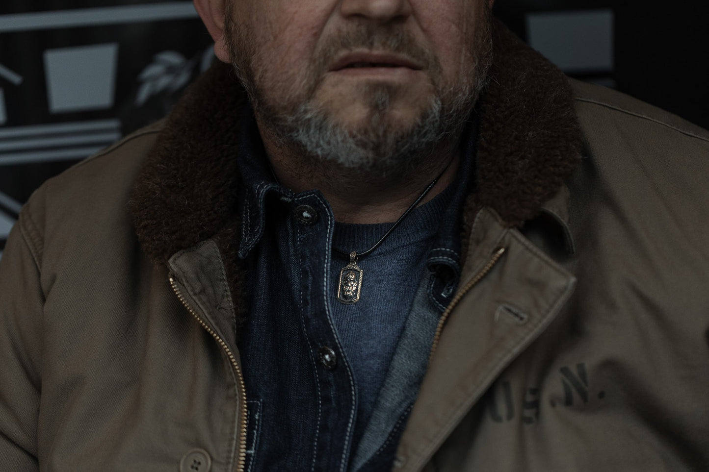 vkngjewelry Pendant Solid Brass Odin Pendant Handcrafted Viking Allfather Necklace