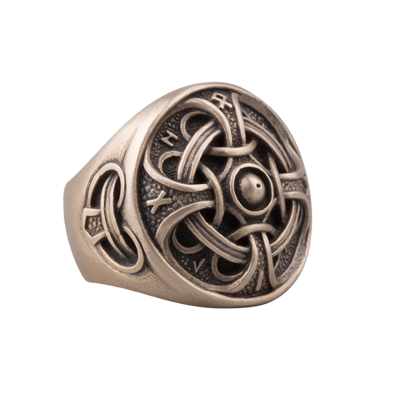 vkngjewelry Bagues Odin Ring Bronze