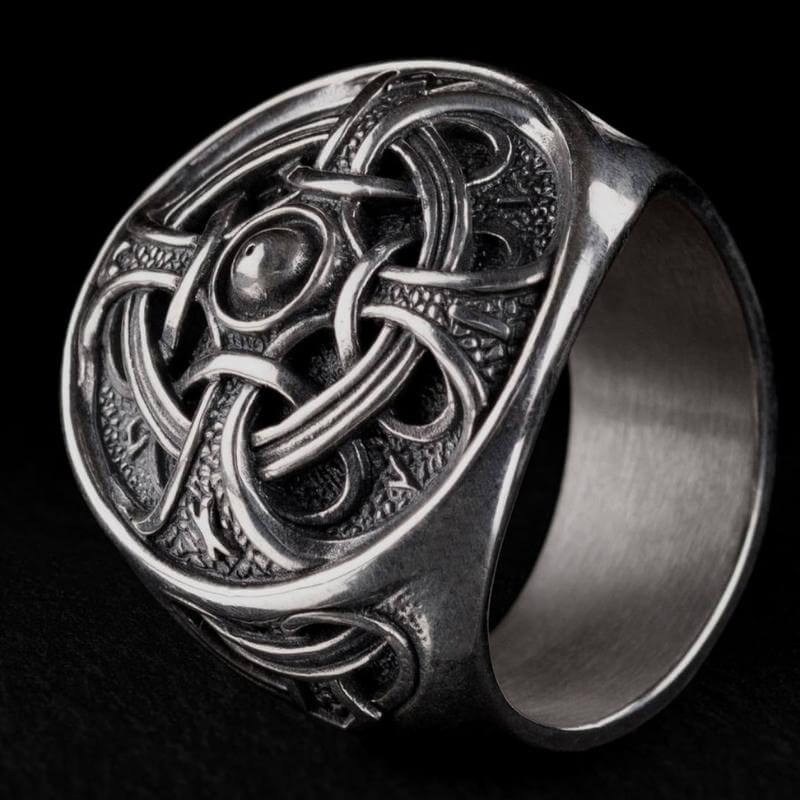 vkngjewelry Bagues Odin Ring Silver