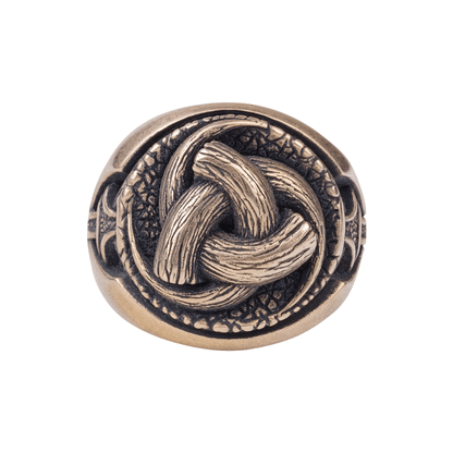 vkngjewelry Bagues Odin's Horns Bronze Ring
