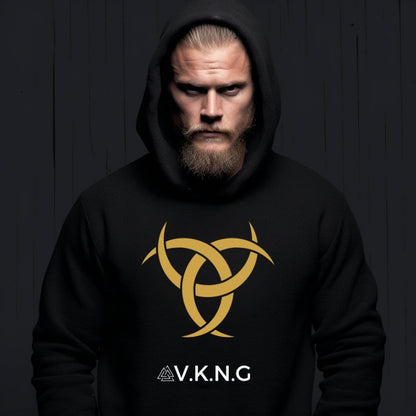 Printify Hoodie Odin's Horns  V.K.N.G™ hoodie