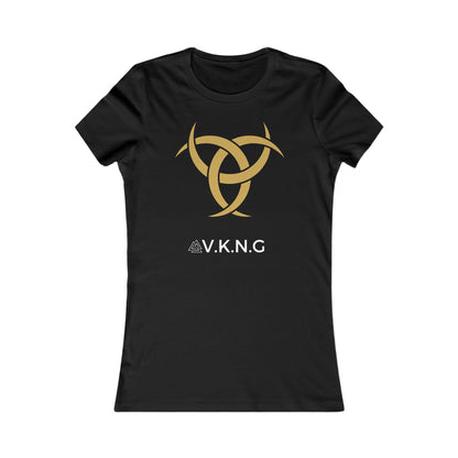 Printify T-Shirt Odin's Horns V.K.N.G™  T-shirt Girly Cut
