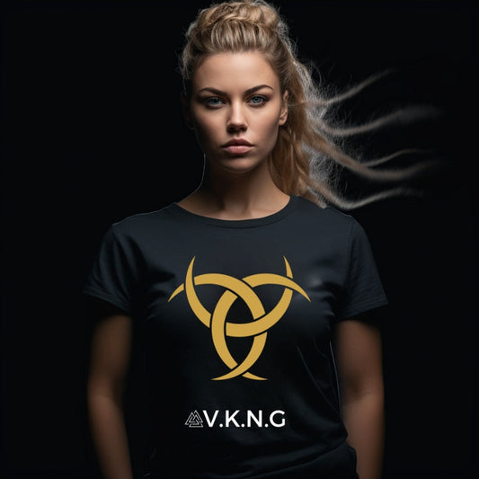 Printify T-Shirt Odin's Horns V.K.N.G™  T-shirt Girly Cut
