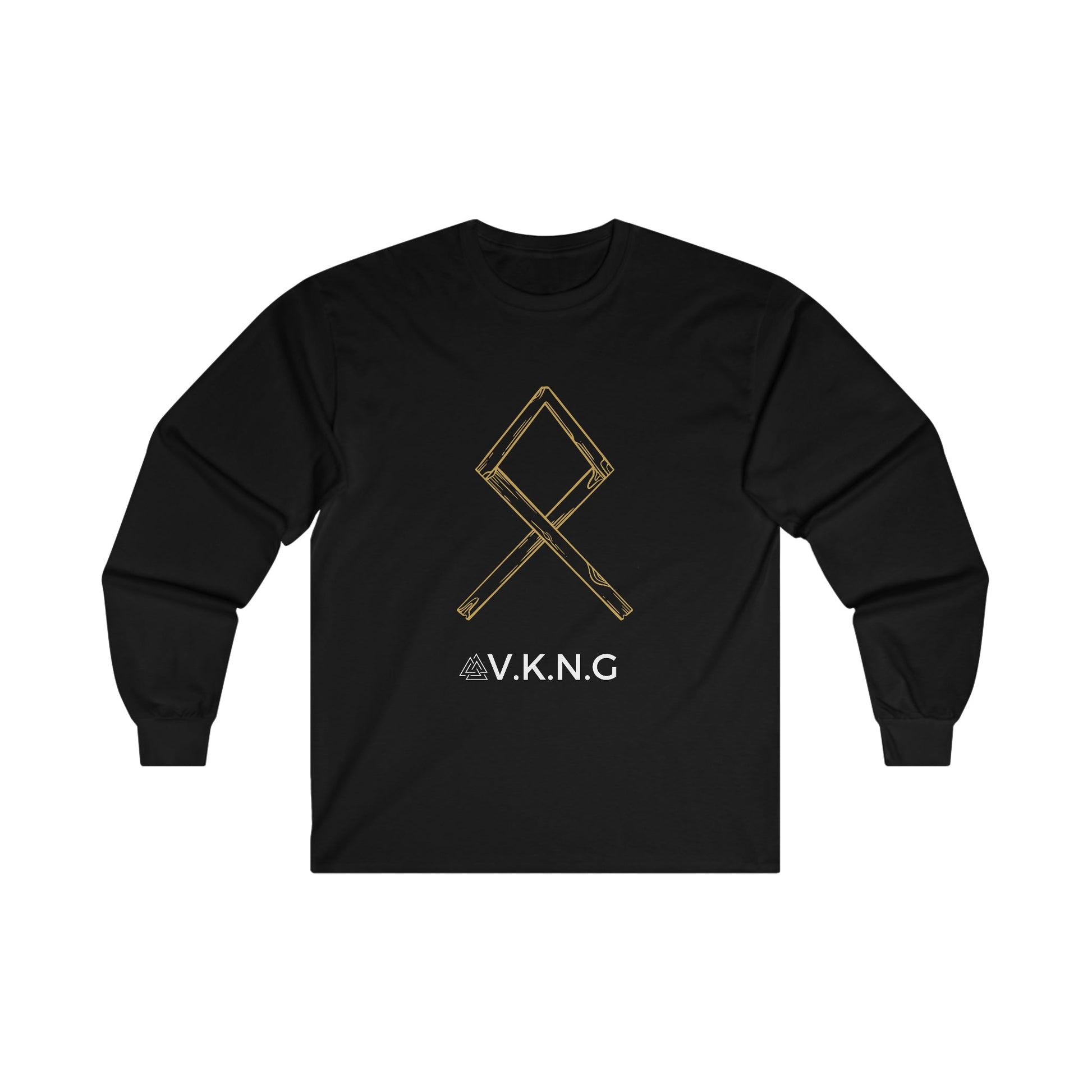 Printify Long-sleeve Othala Rune V.K.N.G™  Long Sleeve