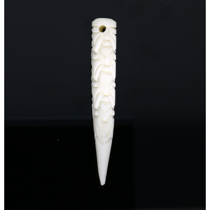 vkngjewelry Pendant Pendant "Carved Horn"