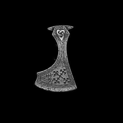 vkngjewelry Pendant Handcrafted Perun’s Axe Silver Sterling Pendant