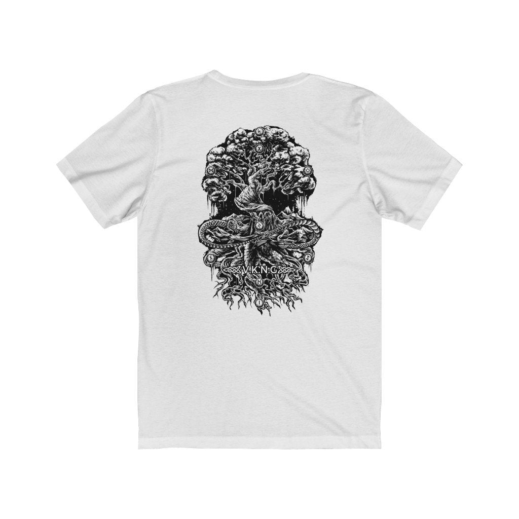 V.K.N.G™ Yggdrasil T-shirt (Logo + Back) – vkngjewelry