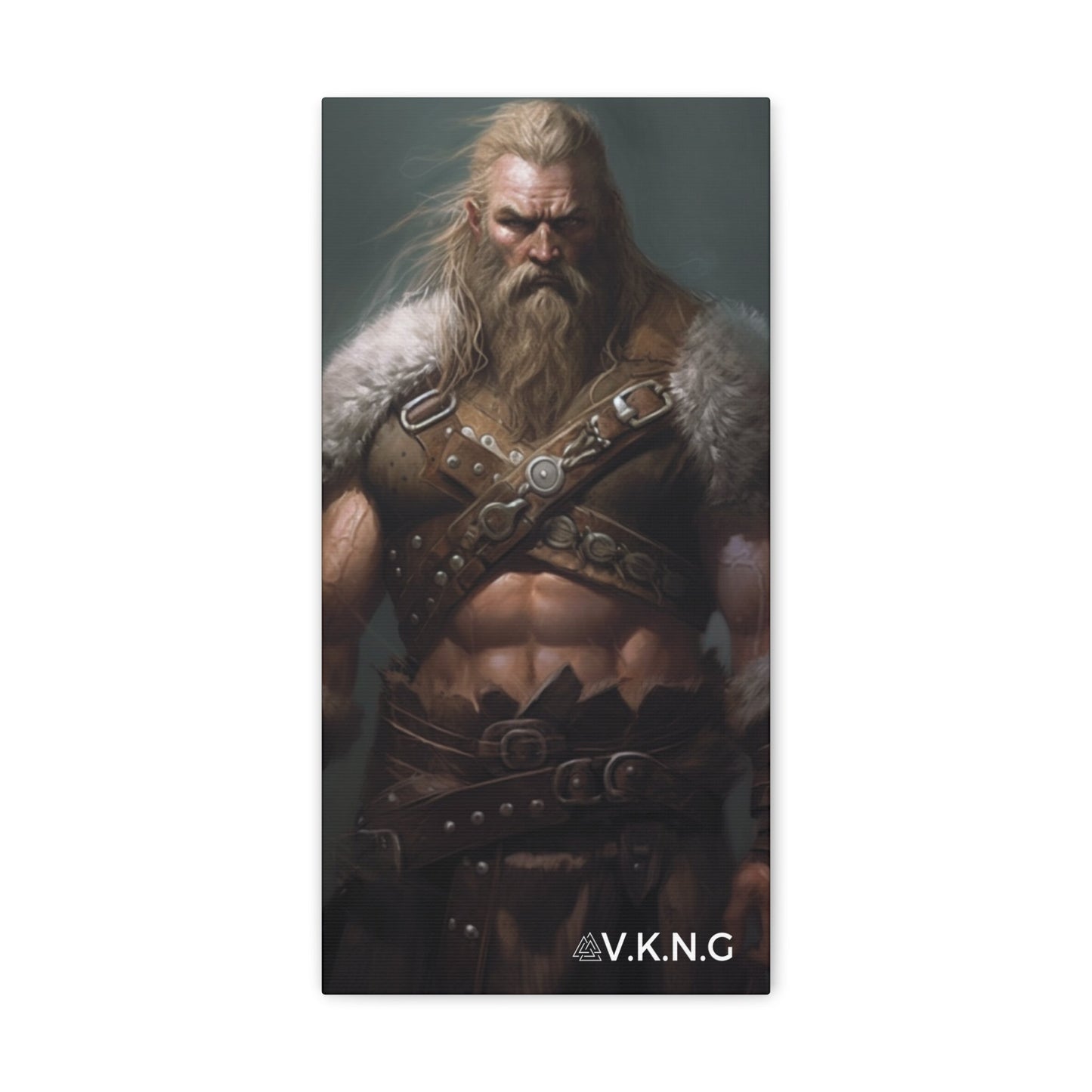 Printify Canvas Canva 9:16 Viking Warrior V1
