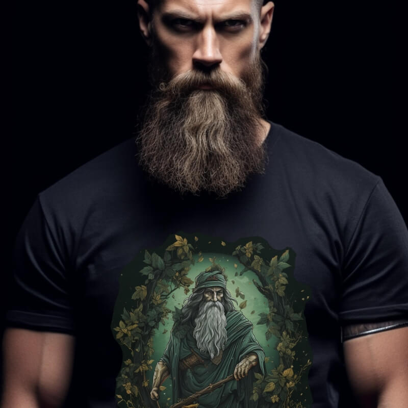 Printify T-Shirt Druid V1  V.K.N.G™ T-Shirt