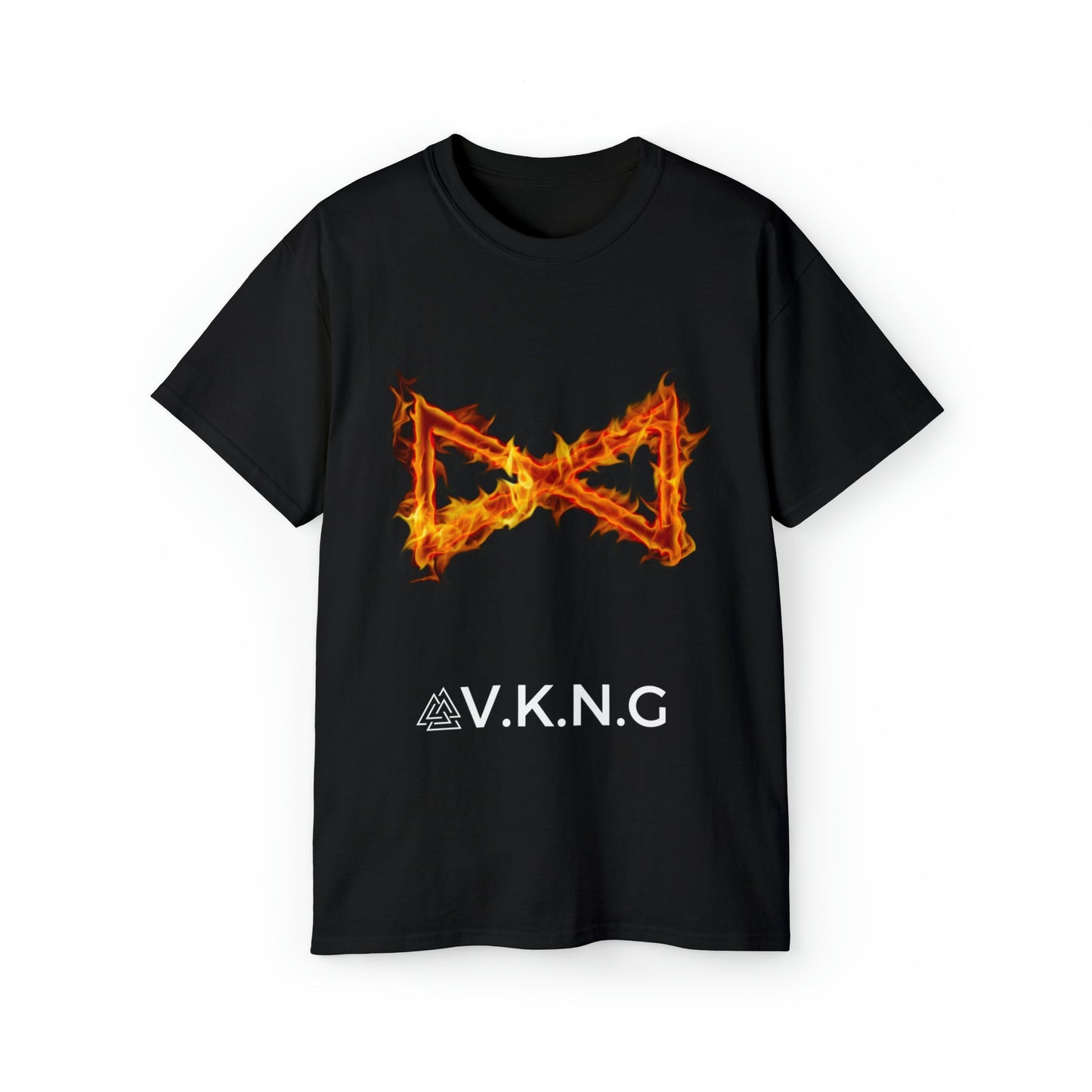 Printify T-Shirt Dagaz Flaming Rune V.K.N.G™ T-shirt