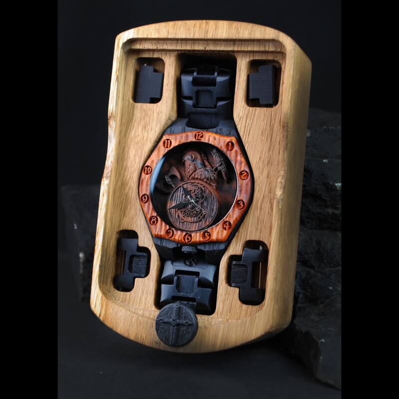 vkngjewelry Watches Ragnar Viking Wooden Watch