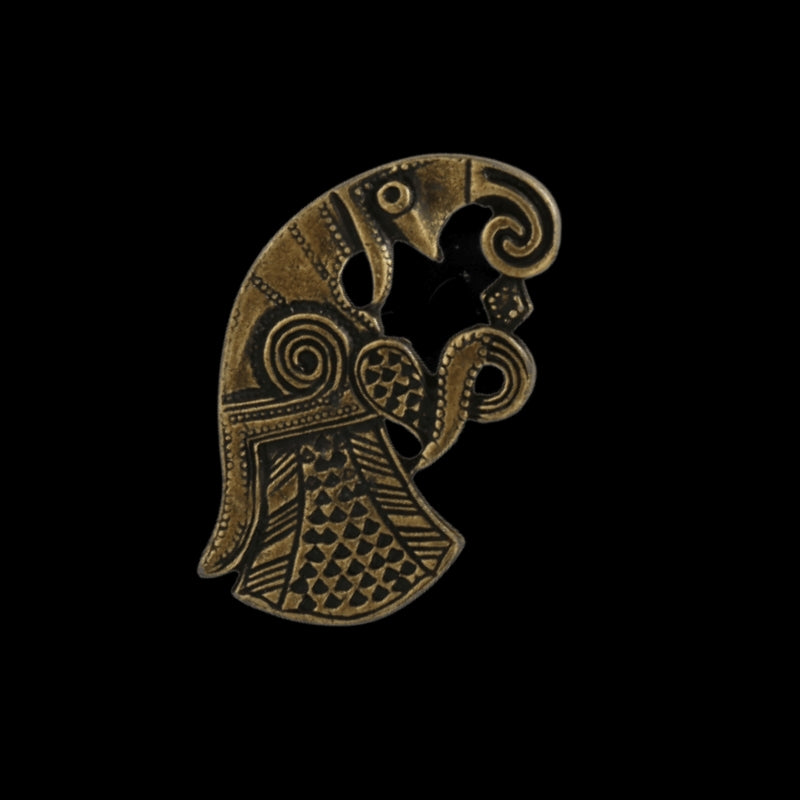 vkngjewelry Pendant Viking Raven Copper Pendant