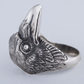 vkngjewelry Bagues Raven Natural Sterling Silver Ring