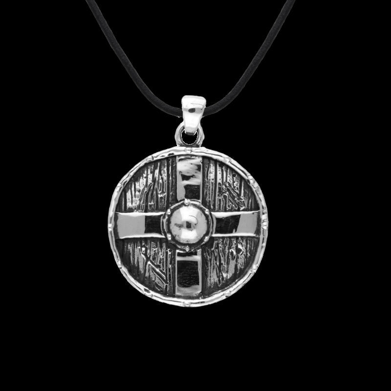 vkngjewelry Pendant Rollo’s Shield Pendant Sterling Silver