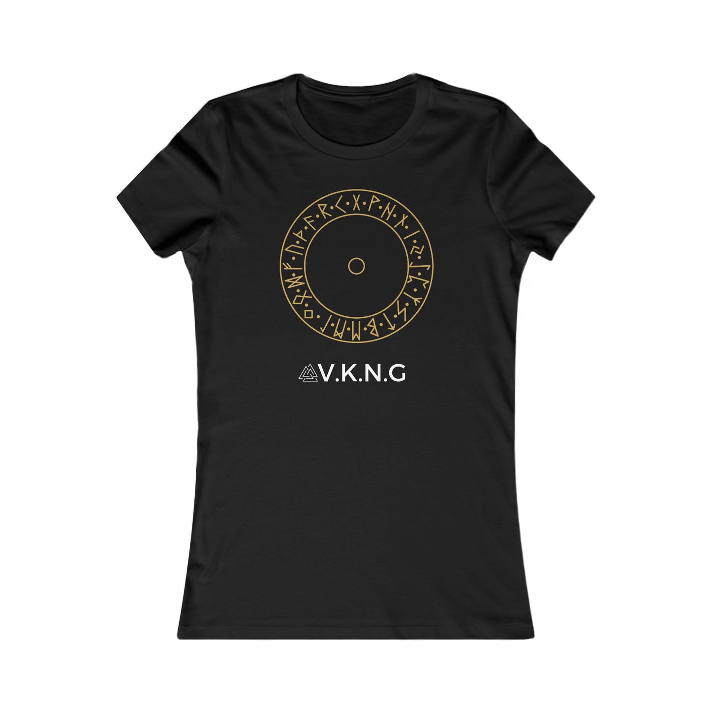 Printify T-Shirt Runic Shield V.K.N.G™  T-shirt Girly Cut