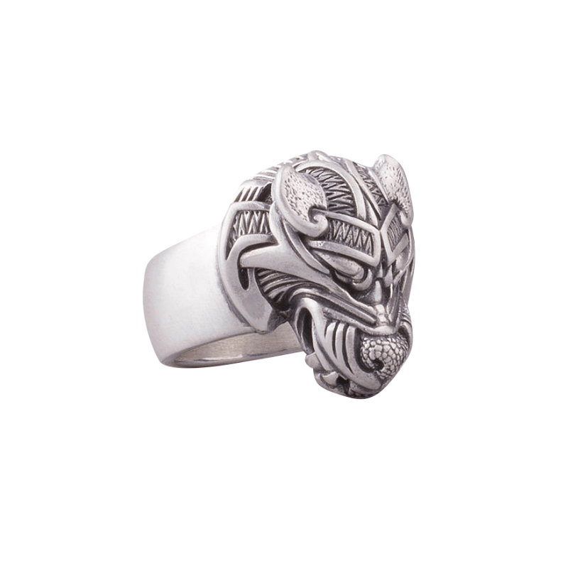 vkngjewelry Bagues Silver Fenrir Ring