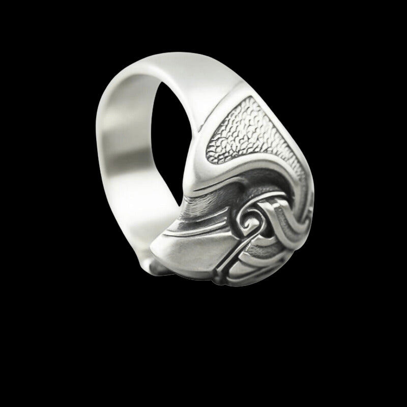 vkngjewelry Bagues Handcrafted Silver Raven's Viking Ring