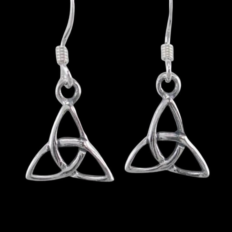 vkngjewelry Earring Silver Sterling Celtic Triquetra Earrings