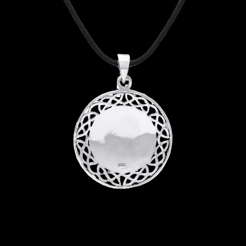 vkngjewelry Pendant Silver Sterling Vegvisir Amulet