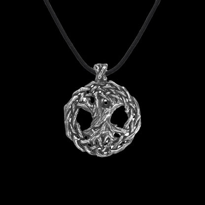 vkngjewelry Pendant Silver Yggdrasil Necklace