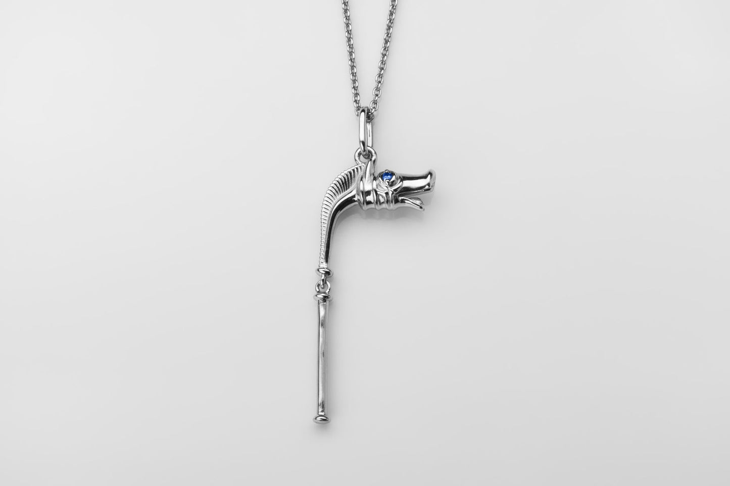 vkngjewelry Pendant Handcrafted Celtic Carnyx Silver Pendant