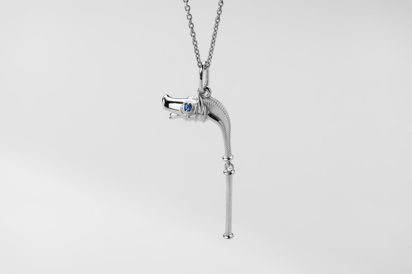 vkngjewelry Pendant Handcrafted Celtic Carnyx Silver Pendant