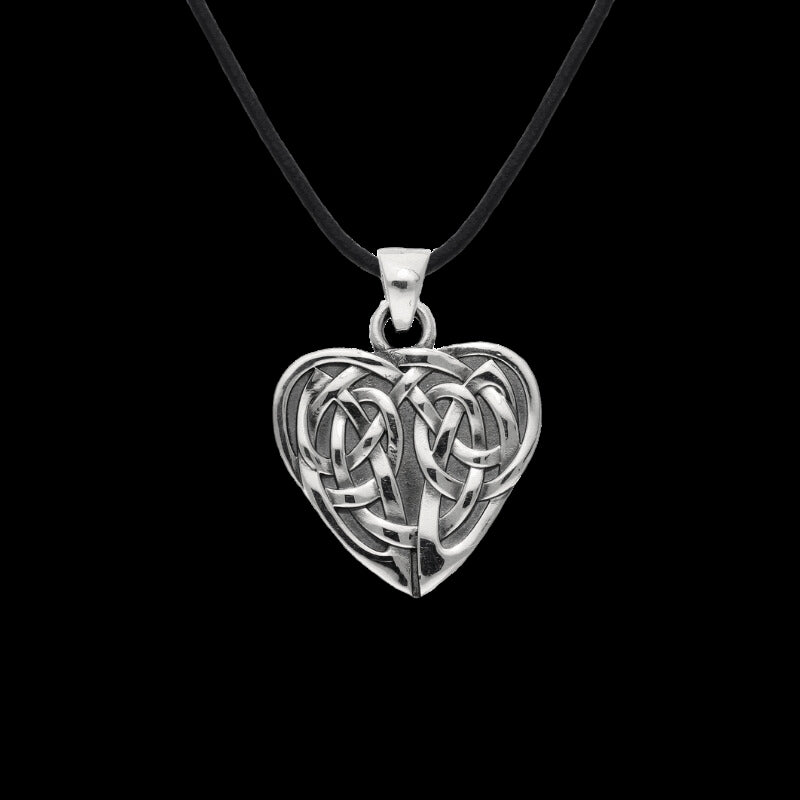 vkngjewelry Pendant The Heart Ornament Sterling Silver Pendant