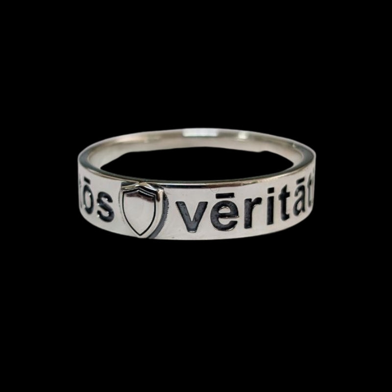 vkngjewelry Bagues Handcrafted The Ring of the Noble One – Guardian of Truth