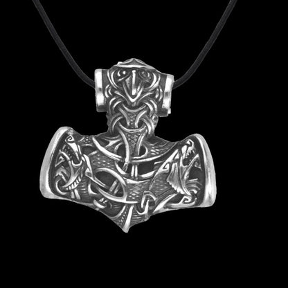 vkngjewelry Pendant Mjolnir Silver Necklace