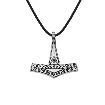 vkngjewelry Pendant Thor's Hammer Mjolnir Bornholm Island Sterling Silver Pendant