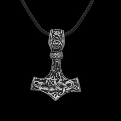 vkngjewelry Pendant Thor's hammer Mjolnir From Mammen Village 316L Pendant