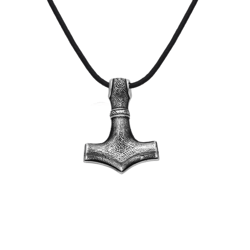 vkngjewelry Pendant Thor's Hammer Mjolnir from Mammen Village small Sterling Silver Pendant