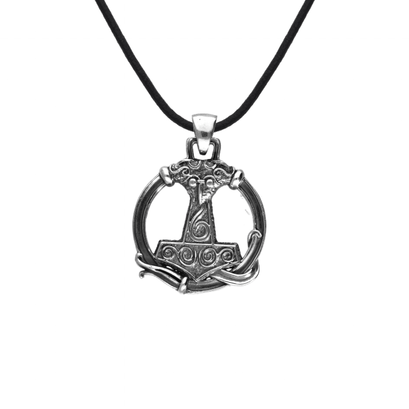 vkngjewelry Pendant Thor's Hammer Ornament Sterling Silver Pendant