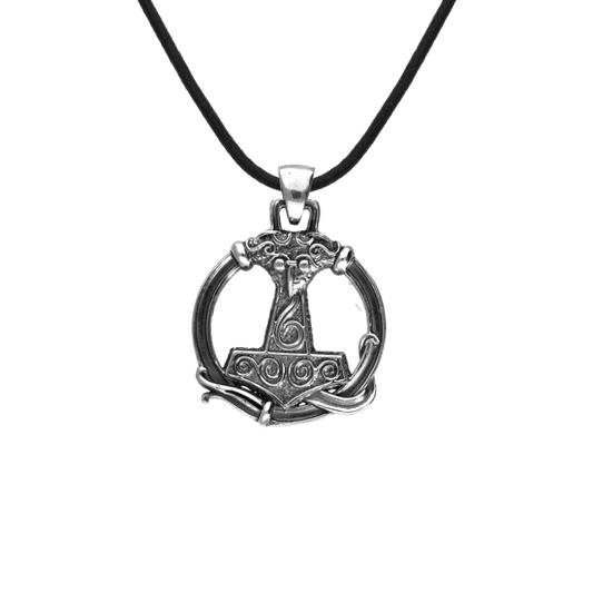vkngjewelry Pendant Thor's Hammer Ornament Sterling Silver Pendant