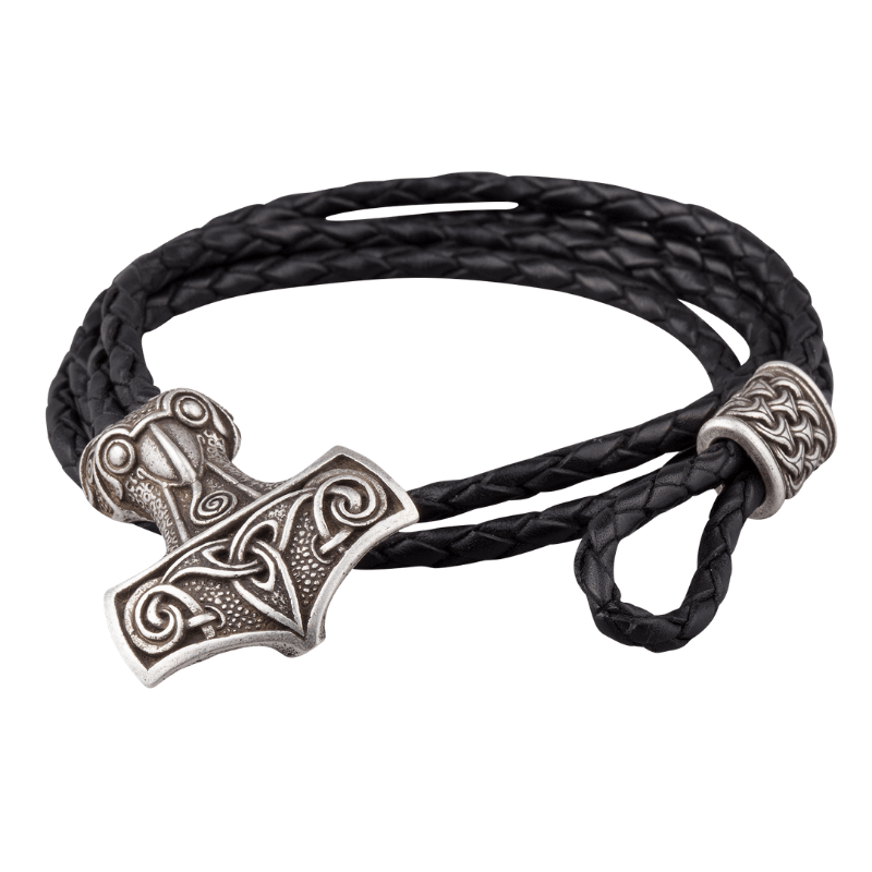 vkngjewelry Bracelet Thorvald Leather Bracelet