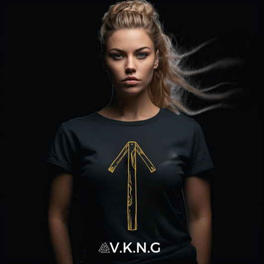 Printify T-Shirt Tiwaz Rune V.K.N.G™  T-shirt Girly Cut
